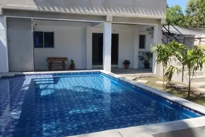 Image de 3-bedroom house in charming La Libertad private beach house with WiFi, Ac