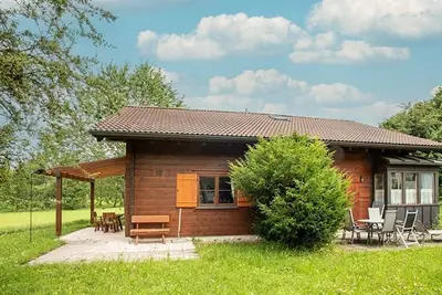 Image de Vacation home in the vacation village of Reichenbach (B12) - Modern wooden house with a cozy
