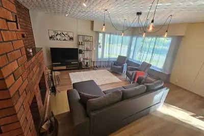 Image de House in Haukivuori center with WiFi. Center – Walk to Lake, Restaurant & More