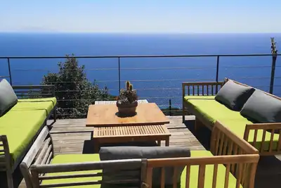 Villa Cap Corse vue mer exceptionnelle 10 personnes