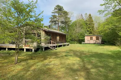 Image de La Maison des Bois + La Cabane (500 m Plage)