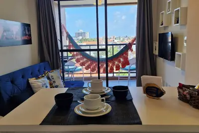 Image de New flat with sea view, hammock on the balcony and all complete