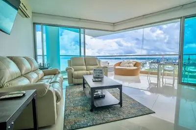 Image de Apartment facing the sea with a panoramic view in La Boquilla