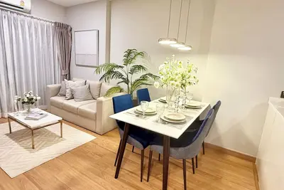 Image de 2 bedrooms, one living room, one bathroom, infinity pool, latex mattress