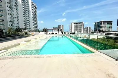 Image de Cozy 2-bedroom apartment in beautiful Cancún with WiFi, Ac