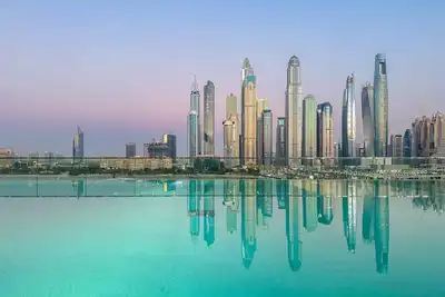 Image de Luxury 2br Stay with Skyline Views Close to Palm & Attractions