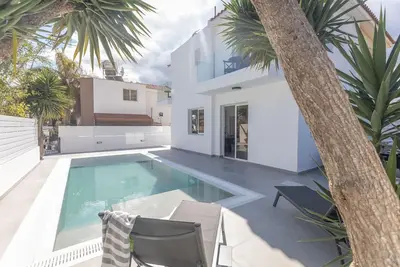 Image de Maison de vacances Protaras pour 1 - 4 personnes avec 2 chambres à coucher - Maison jumelée