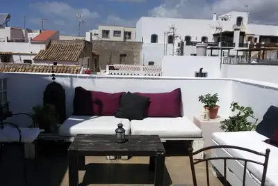 Image de Charming townhouse with sea views in the historic center of Tarifa