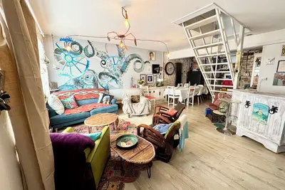 Image de Maison spacieuse au centre ville Concarneau d’artiste atypique« Atelihome »