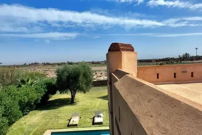Image de beautiful family villa near Marrakech, \nwith large garden, private swimming pool