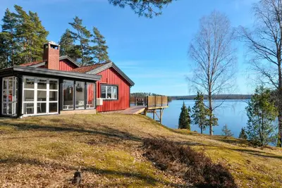 Image de Belle maison à årjäng avec vue sur le.