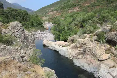 Image de Villa 'Au Pont De Tuarelli, Ludique, Fango' avec terrasse privée, Wi-Fi et climatisation