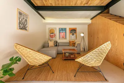 Image de Charming loft in an historic Porfirian-era building