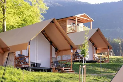 Image de Tente safari luxueuse avec air conditionné