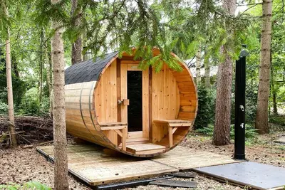 Image de Maison de Vacances de Luxe à Rheezerveen Avec Bien-être