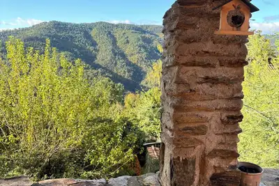Image de Maison de charme en pierre, avec vue imprenable sur la nature Ardéchoise.