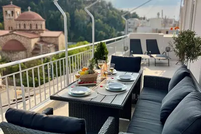 Image de Ak Athens Fine Stay-Stylish Penthouse, Big Terrace & View-Opposite Metro Station