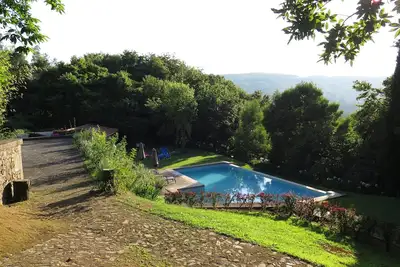 Image de In the middle of nature. Rich biodiversity and farm animals. City 10 min away