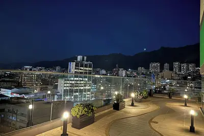 Charming 1-bedroom apartment with private parking and fitness room in Bogotá