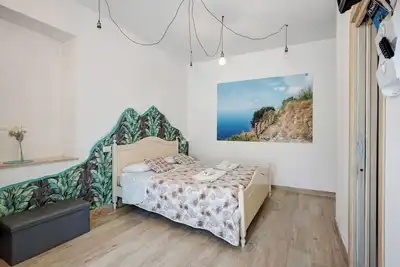 Image de Chambre 'Camera Sentieri Con Vista Vesuvio' avec vue sur les montagnes, Wi-Fi et climatisation