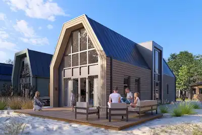 8-person accommodation with view
