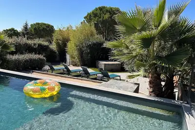 Image de Superbe villa avec piscine et jacuzzi à 20mn des plages / 300m de Montpellier