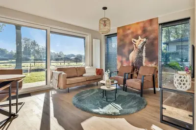Cozy, luxury lodge in beautiful surroundings on the Veluwe