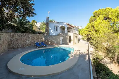 Summer villa in Moraira with private pool