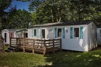 Image de Mobil-home ● Aufgedeckte Terrasse