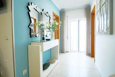 Apartamento com vista para o mar em frente à praia!