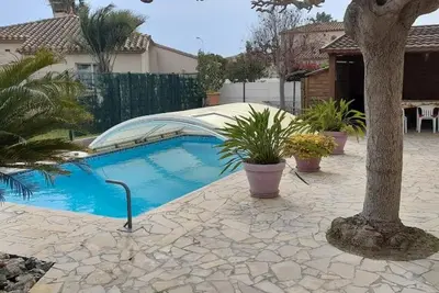 Image de Villa familiale de vacances: T5-4chambres-Piscine-Clim et WiFi