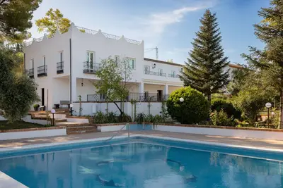 Image de Maison de campagne \"Finca San Diego\" avec vue sur la montagne, Wi-Fi et climatisation
