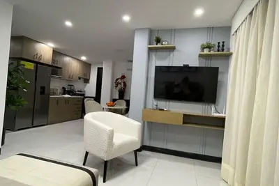 Image de Lujoso Apartamento para 7 Persona, Terraza, Bbq, Ac, Wi-Fi, Parqueo, Lavandería…