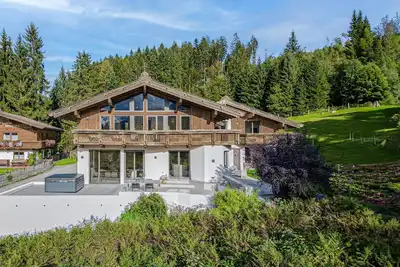 Retraite de luxe en montagne avec sauna