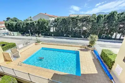 Image de Studio Cabine à Argelès-sur-Mer avec Piscine à 400m des Plages
