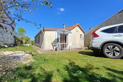 Image de Maison indépendante avec jardin à 500m de la plage