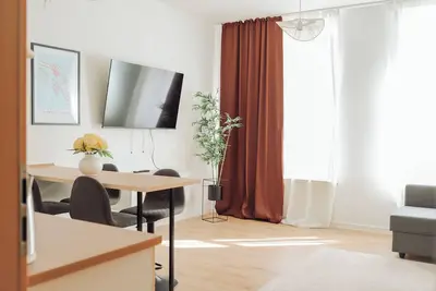 Image de Center, 2r, own terrace, WiFi, 4p, modern, quiet