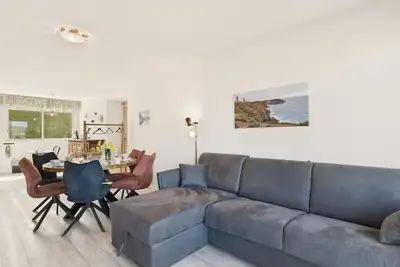Image de Vue mer en centre-ville - Appartement pour 6