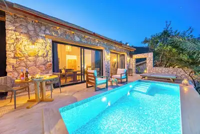 Image de Charming 1-bedroom villa in Kalkan with Ac, WiFi We 5