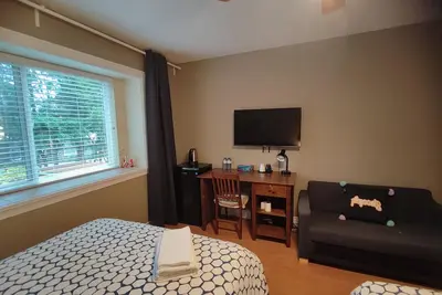 Image de 近邻商业中心Metropolice，安静内街，中央空调，2张双人床。