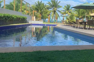 Image de Beach House in Itacimirim, the Bahian paradise. Beachfront Condominium