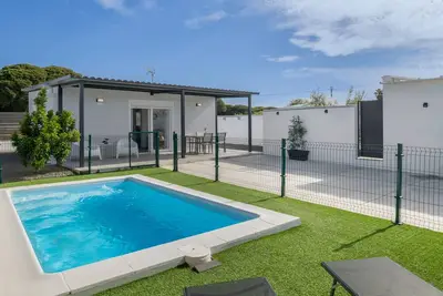 Image de Maison de vacances 'Sofia' avec piscine privée, Wi-Fi et climatisation
