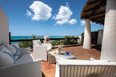Image de Appartement 'Lumia Sole' avec vue sur la mer, Wi-Fi et climatisation