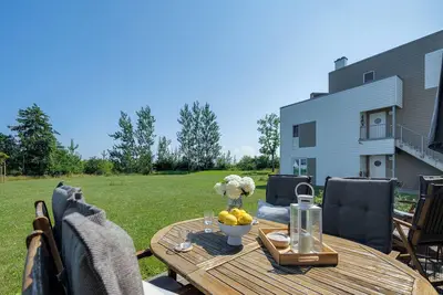 Image de Ankermann Ii - Wood-burning stove, sauna, shower, terrace, parasol, countryside