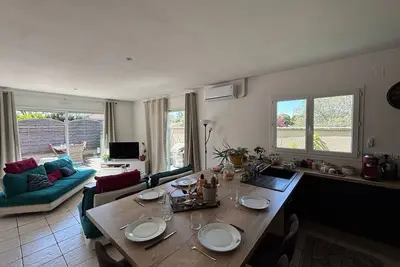 Image de Maison climatisée à Biscarrosse Bourg, 5 pers, ménage inclus