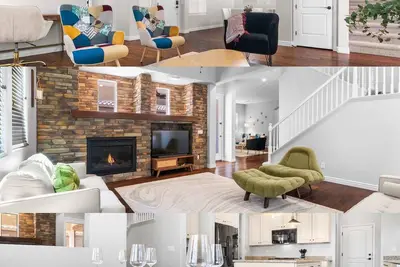 Image de New! King bed, Pool, Fire Pit, Office