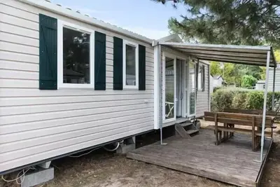 Image de Mobil-home Einfache Terrasse