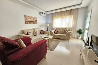 Charming 2-bedroom apartment in delightful La Marsa with Ac, WiFi