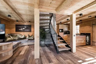 Image de Chalet \"Brunegg\" avec vue sur les montagnes, Wi-Fi et climatisation