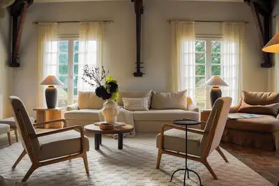 Image de Maison de campagne chic avec piscine en forêt de Rambouillet Vallée de Chevreuse
